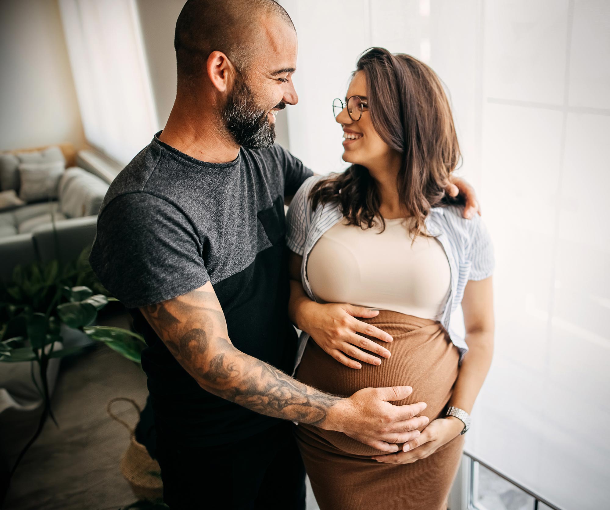 Tantrum Agency public health campaign for the CDC featuring expectant parents in the From Me, To You campaign