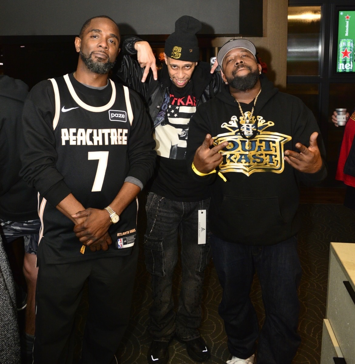 Tantrum Agency Peachtree City Edition creative featuring Atlanta Hawks basketball and streetwear culture with Outkast