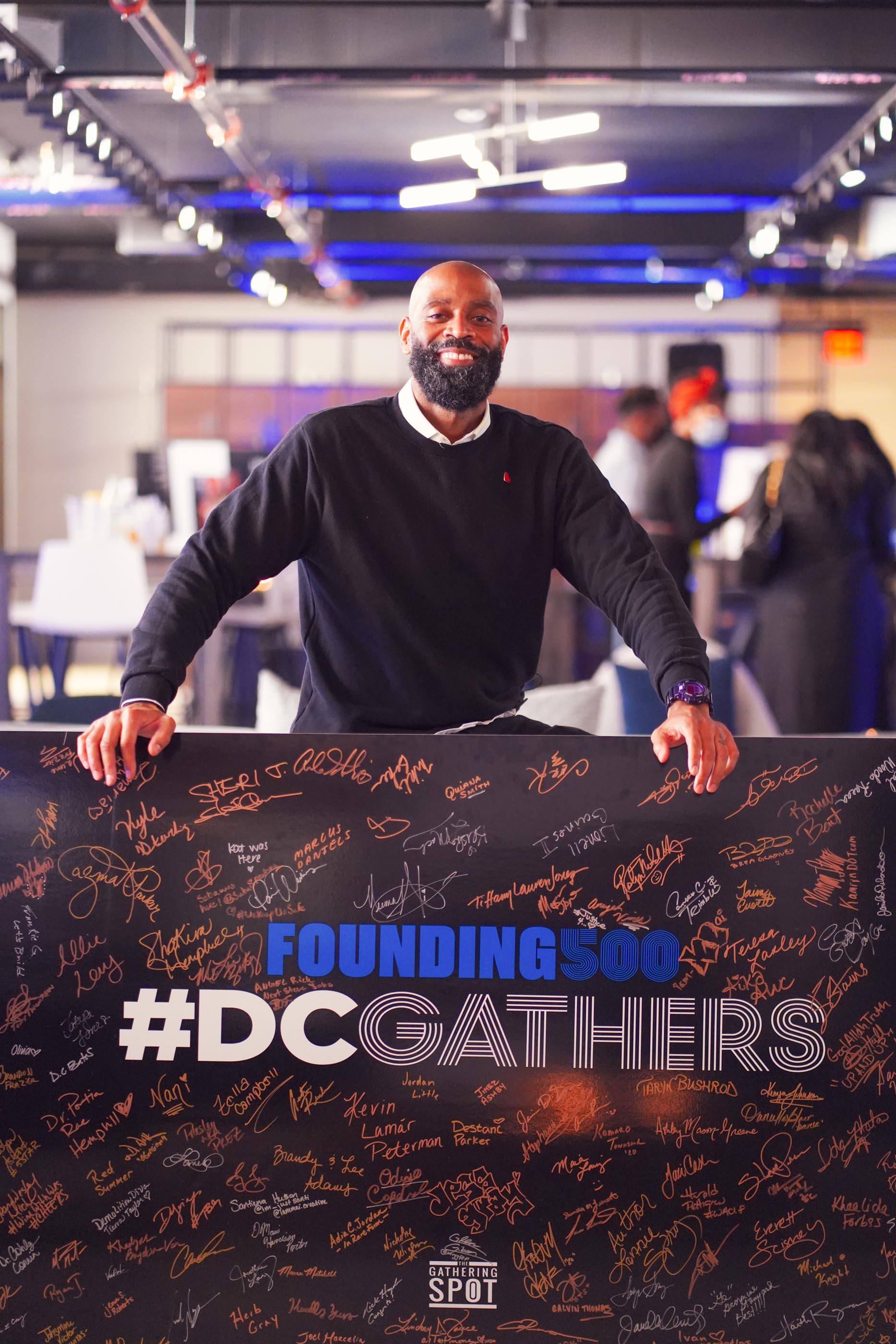 Tantrum Agency campaign photography for The Gathering Spot celebrating community and Black leadership