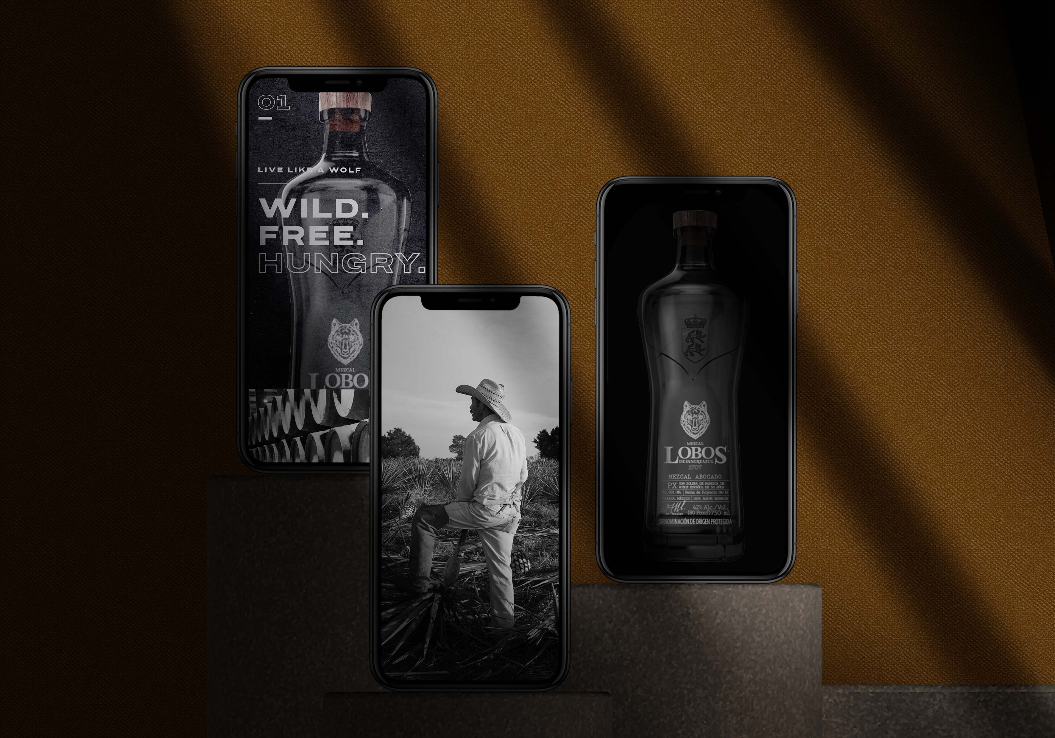 Tantrum Agency brand strategy for Lobos 1707 featuring premium tequila brand storytelling