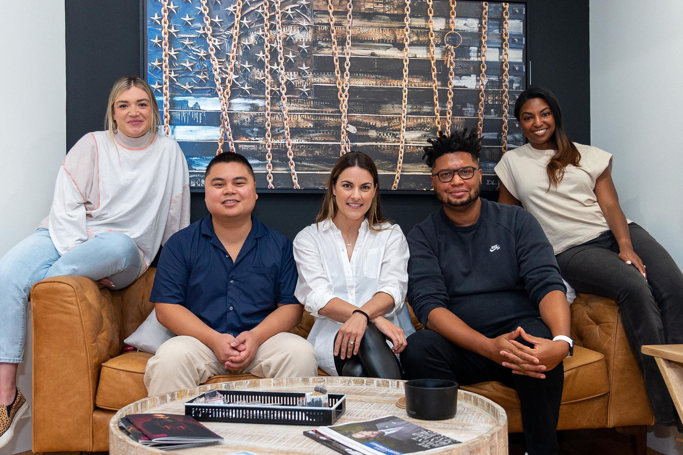 Tantrum Agency team together reflecting the agency’s collaborative and people-first culture
