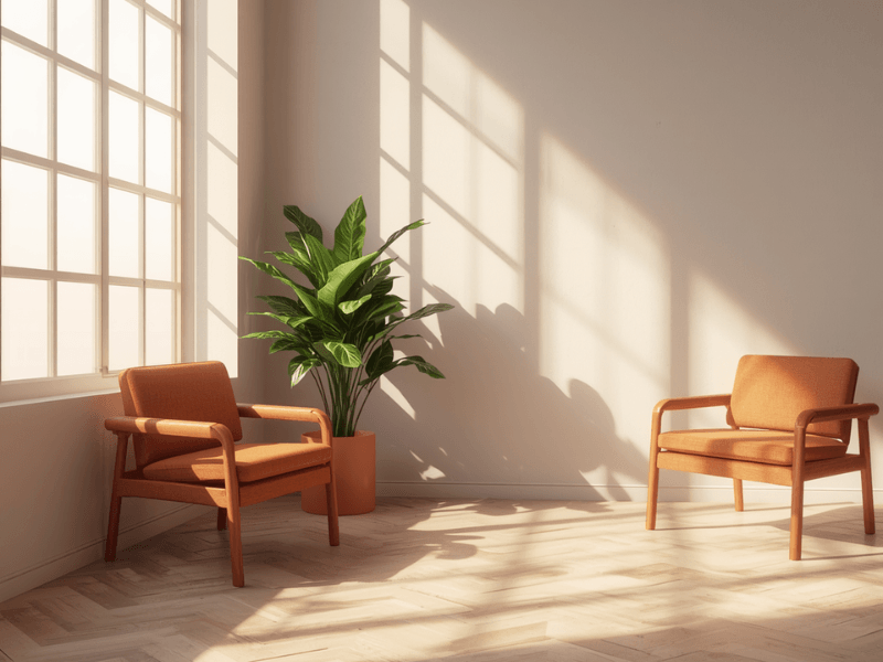Private calm consultation room at Glow Colonics Cairns