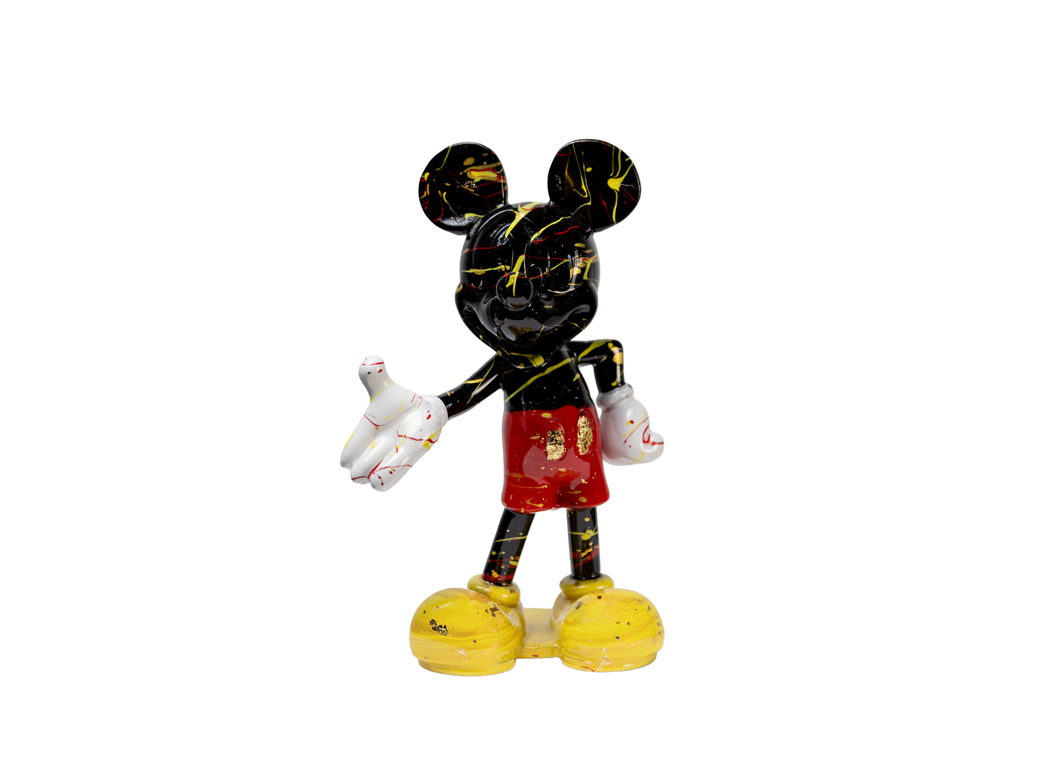 An iconic character-inspired sculpture with a bold abstract twist. Solid, substantial, and designed to stand out as a true statement piece in your home décor. Includes the full experience, all materials, and your finished sculpture professionally coated with a high-gloss resin finish.