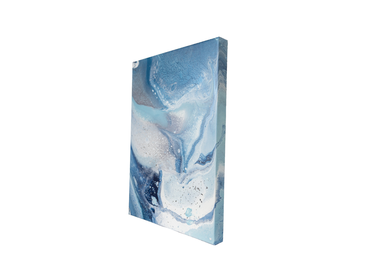 A large variety of sizes and price ranges — from small pieces to large statement artwork that speaks to you. Includes the full experience, all materials, and your finished piece with a beautiful matte finish, gallery-ready to display.
