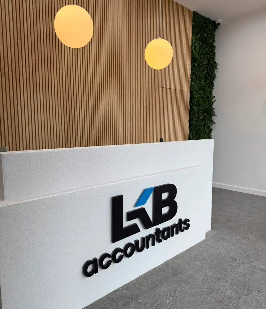 LKB accountants Busselton reception desk