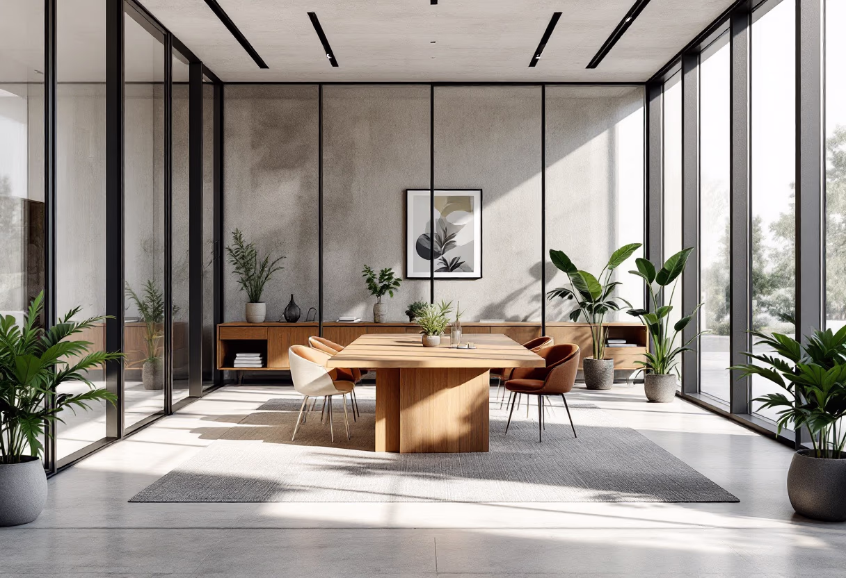 [background image] image of office interior (for an architect firm)