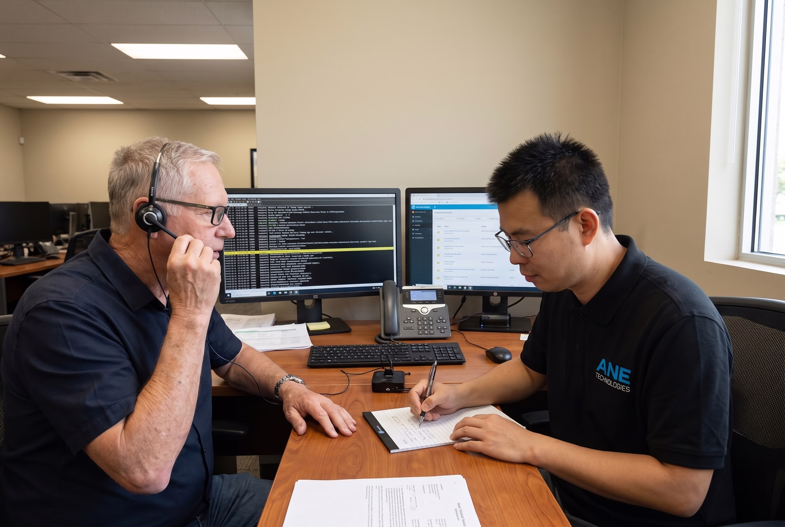 ANE Technologies Status Monitoring in action