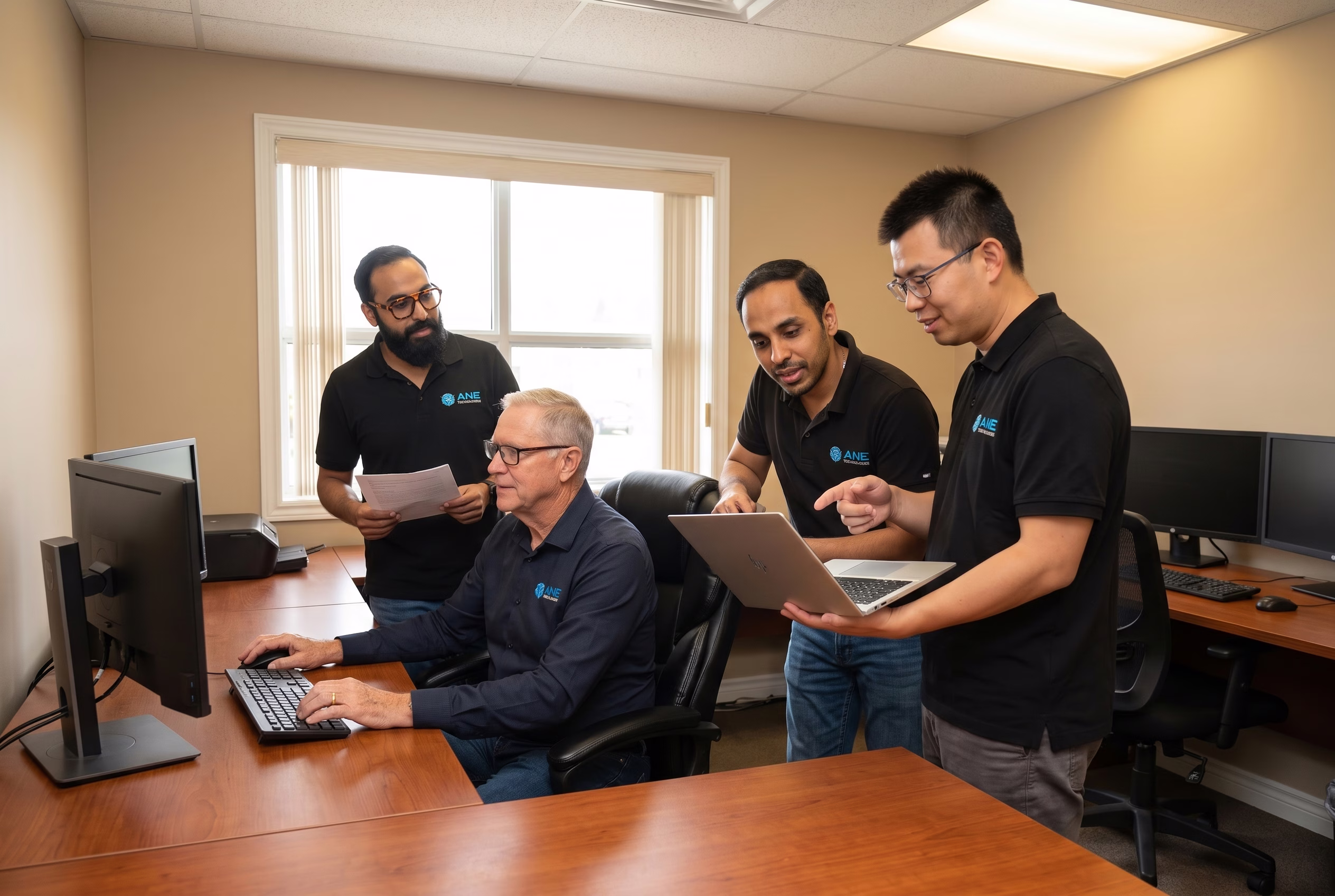 ANE Technologies team, Financial Services