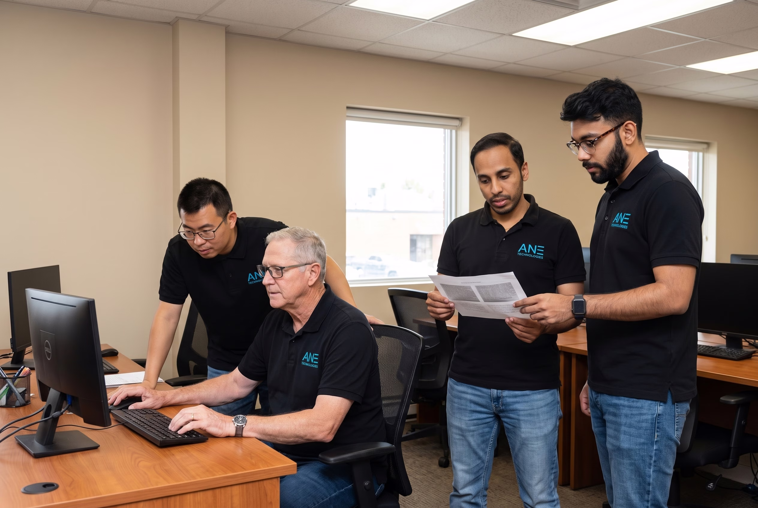 ANE Technologies team, Server Virtualisation