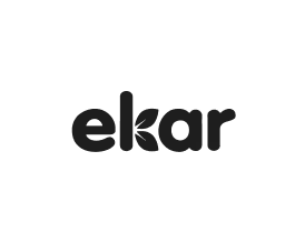 Elkar brand logo in black lowercase letters.