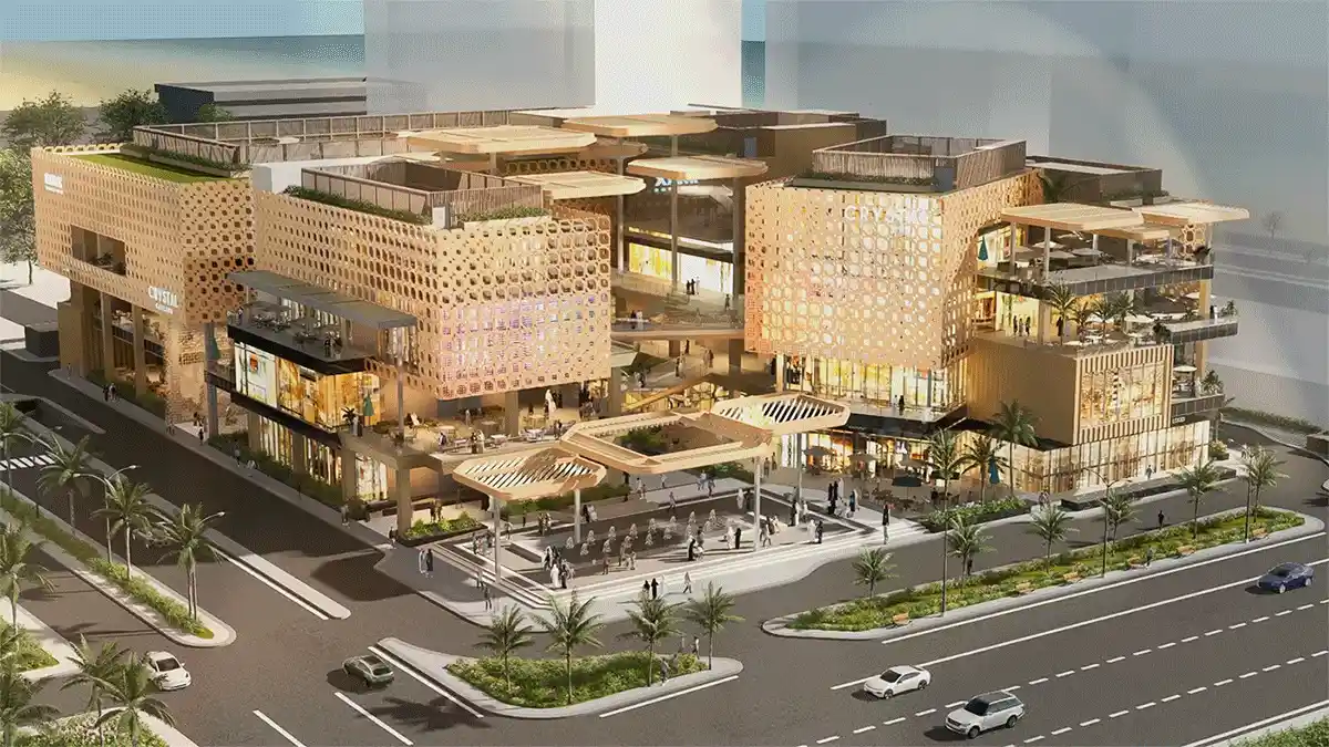 Project façade render