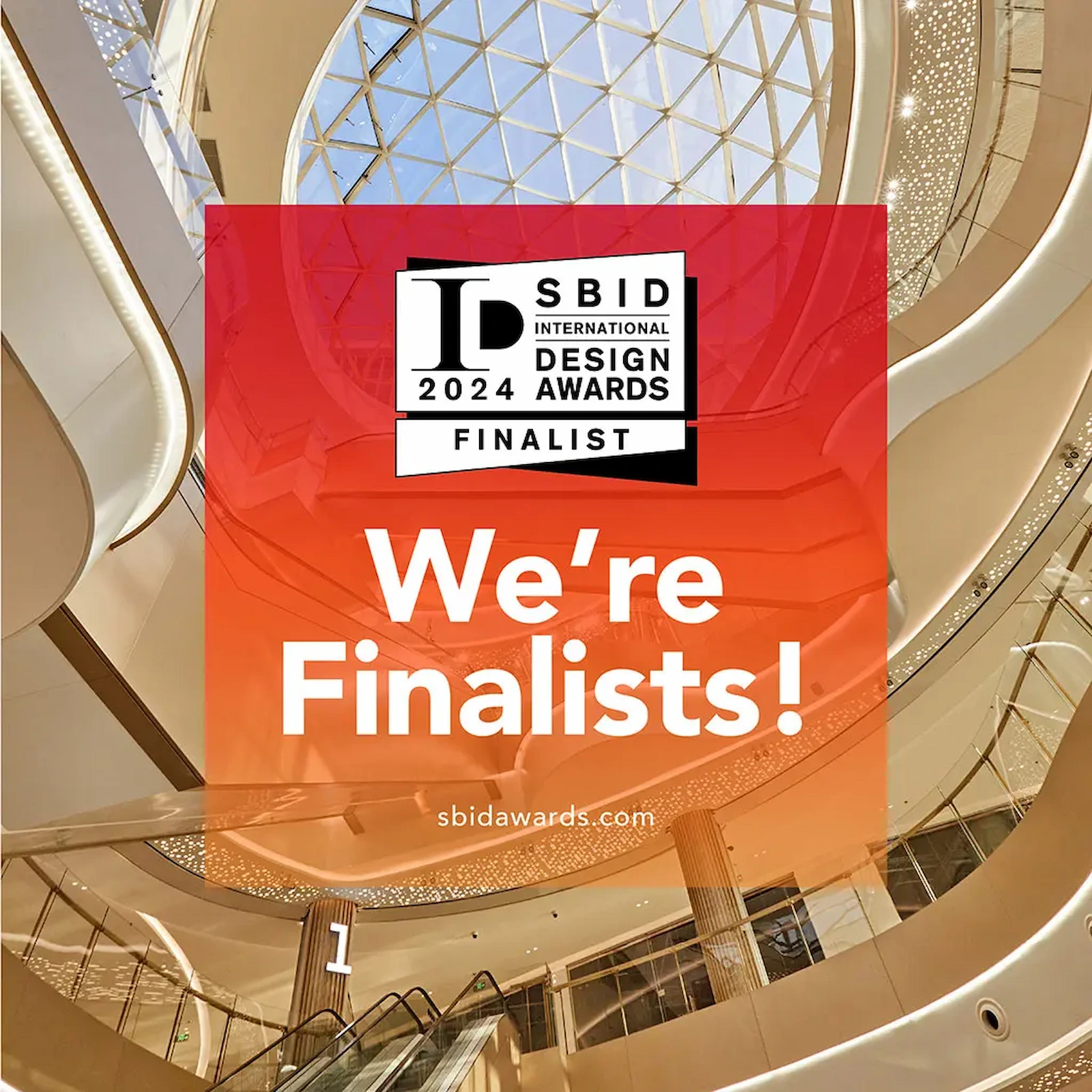 SBID International Design Awards finalist — article cover