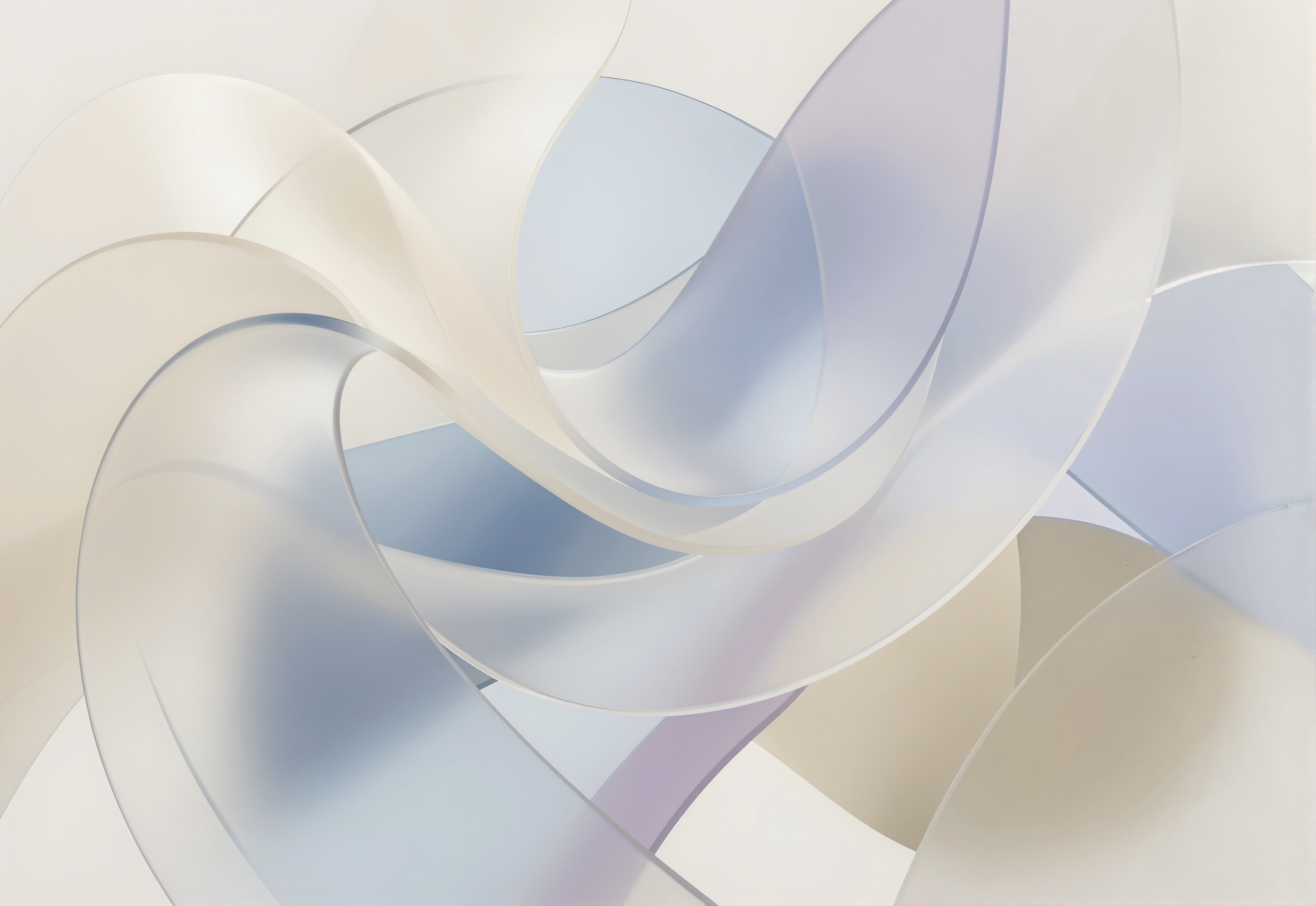 Flowing fabric texture layers representing functional textile layers
