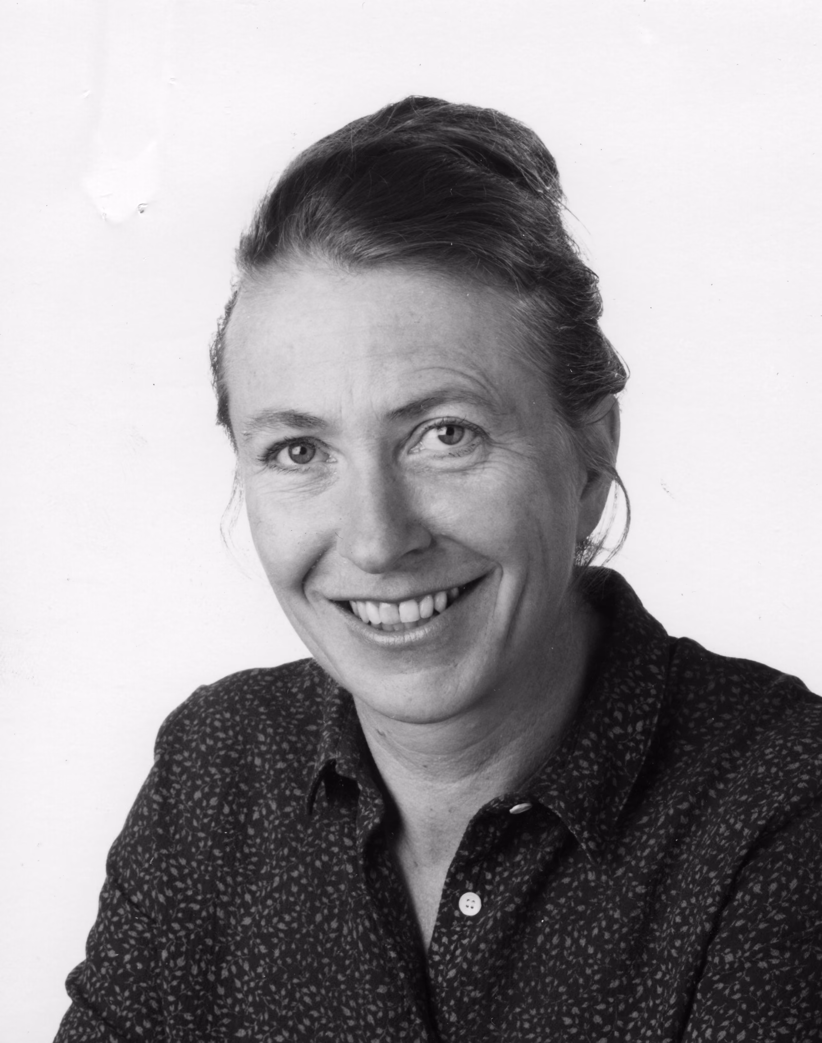 Porträtfoto Anne-Marie Rey, ca. 1990, Sozialarchiv