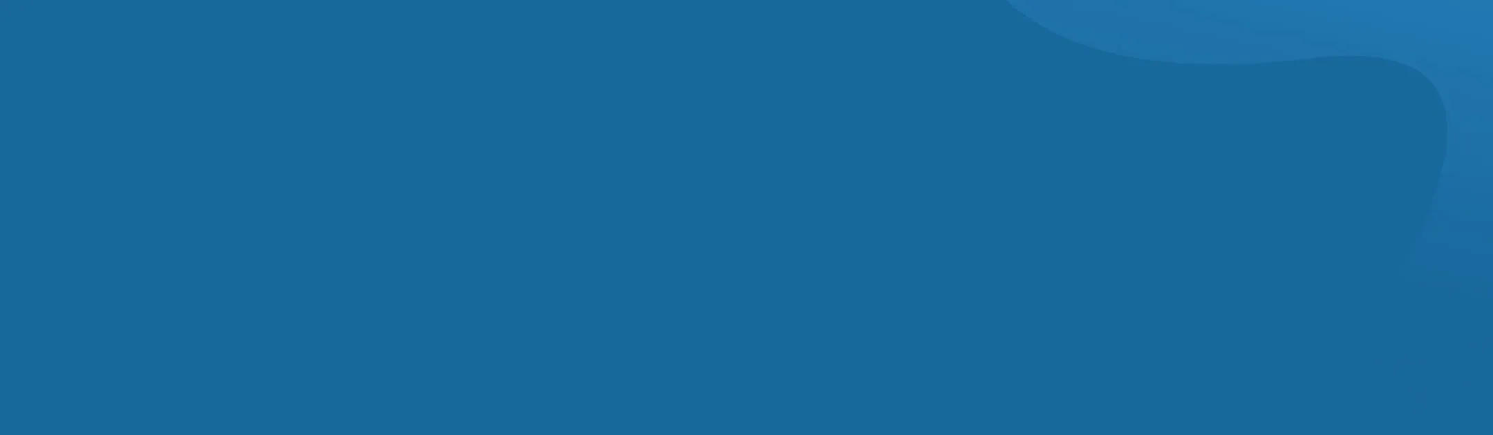 Abstract blue background with layered rounded shapes.