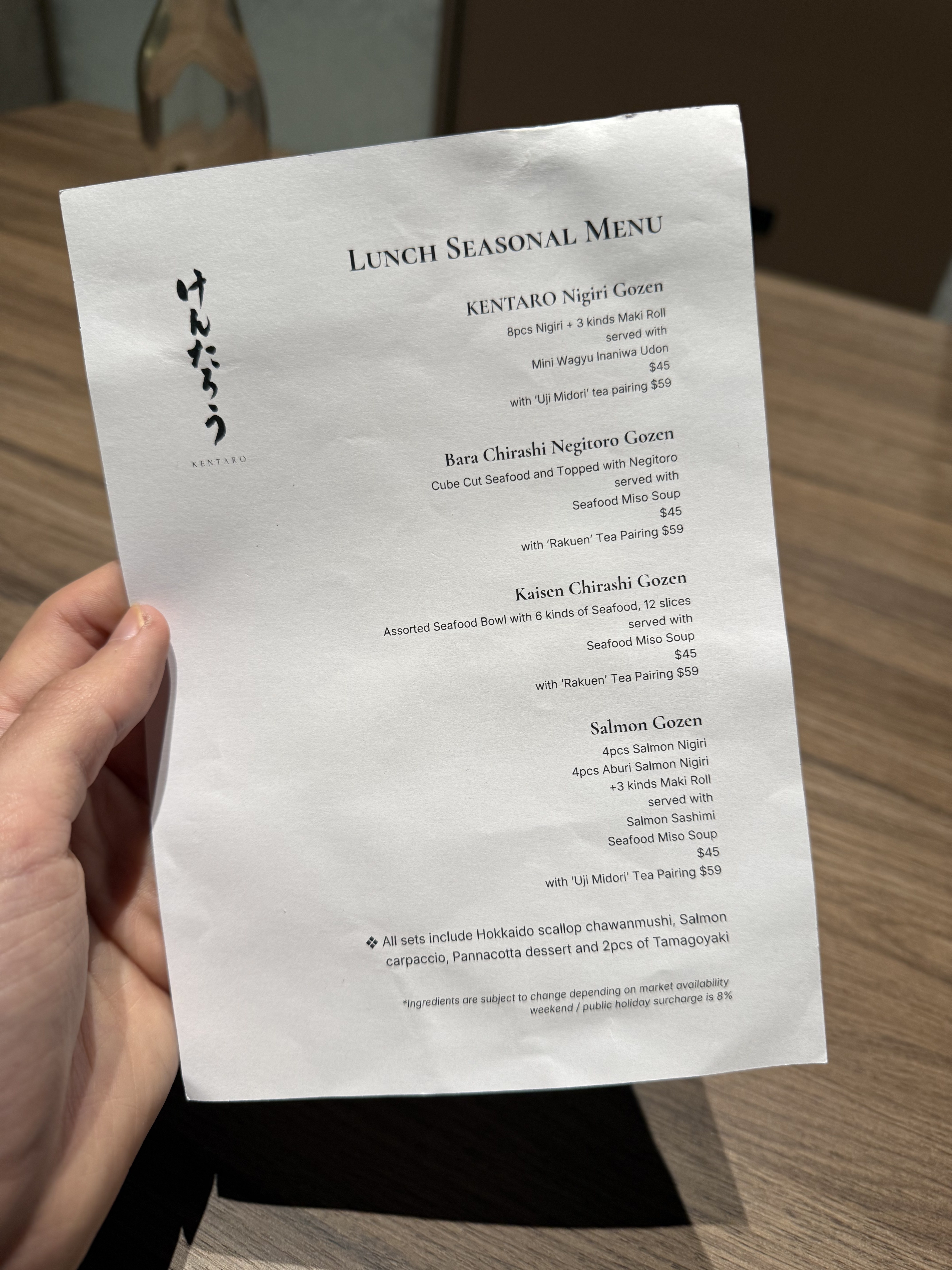 Kentaro | Japanese Fine Dining in Melbourne CBD