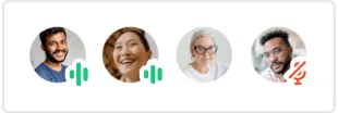 Team collaboration showing connected designers and developers