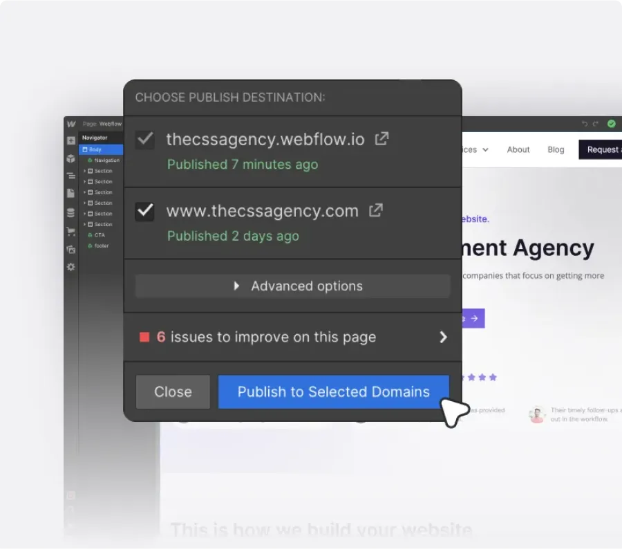 Reliable Webflow maintenance plans to keep your site updated.