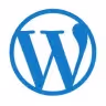 The wordpress logo.