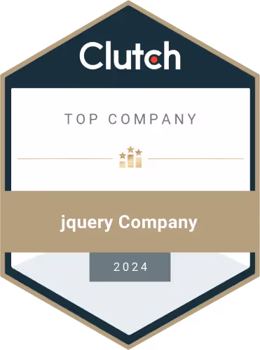 Clutch Top jQuery Company Award 2024