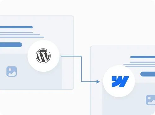 Switch from WordPress to Webflow for faster and flexible websites.