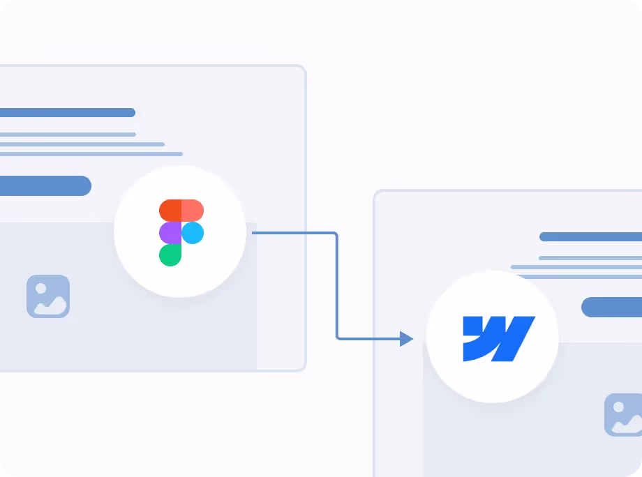 Figma to Webflow export for pixel-perfect web development