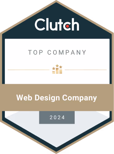 Clutch Top Company Web Design Company Award 2024