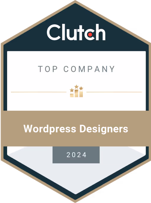 Clutch Top Company WordPress Designers Award 2024