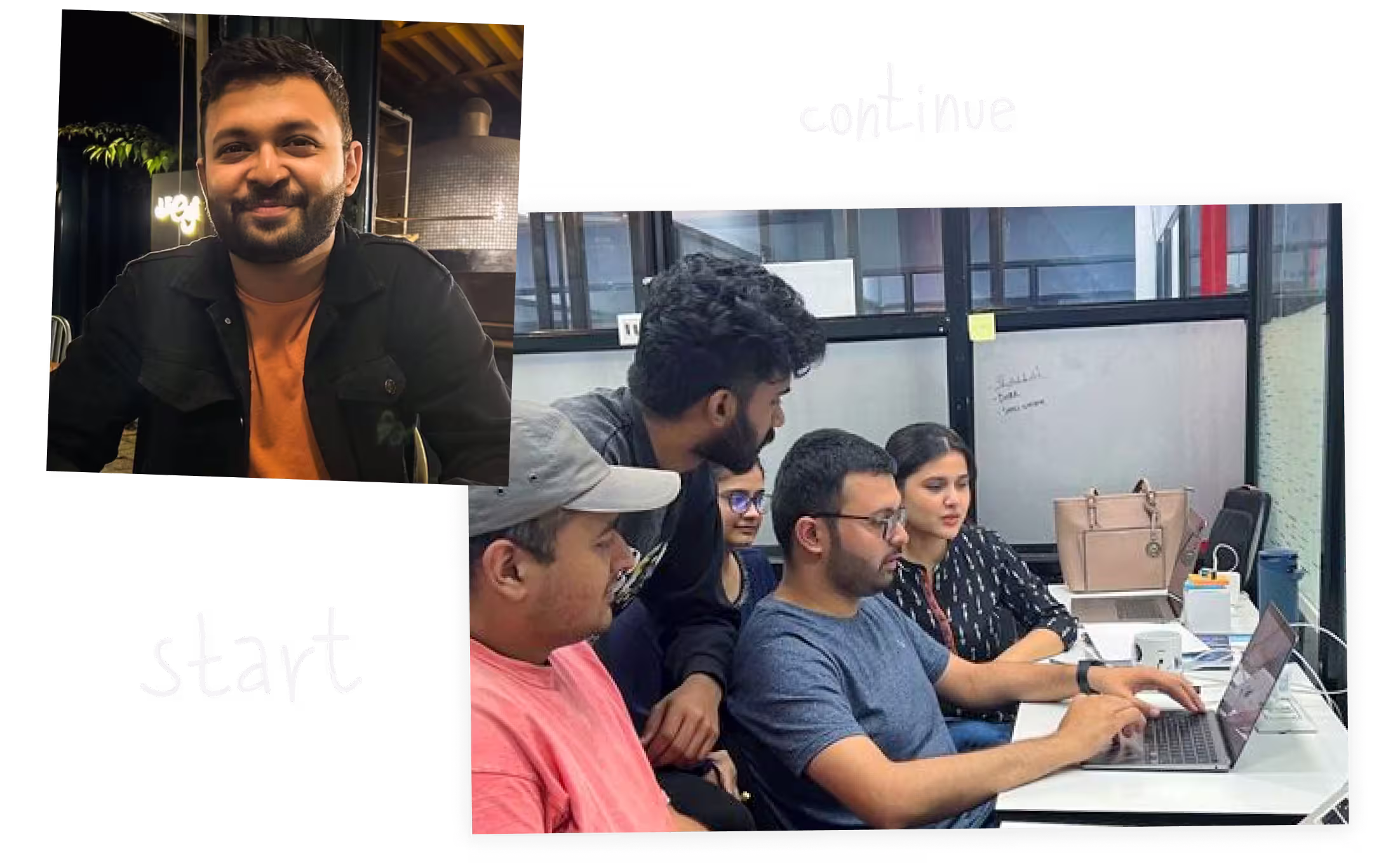 minute creative team working on saas project
