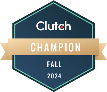 Clutch Champion Award Fall 2024