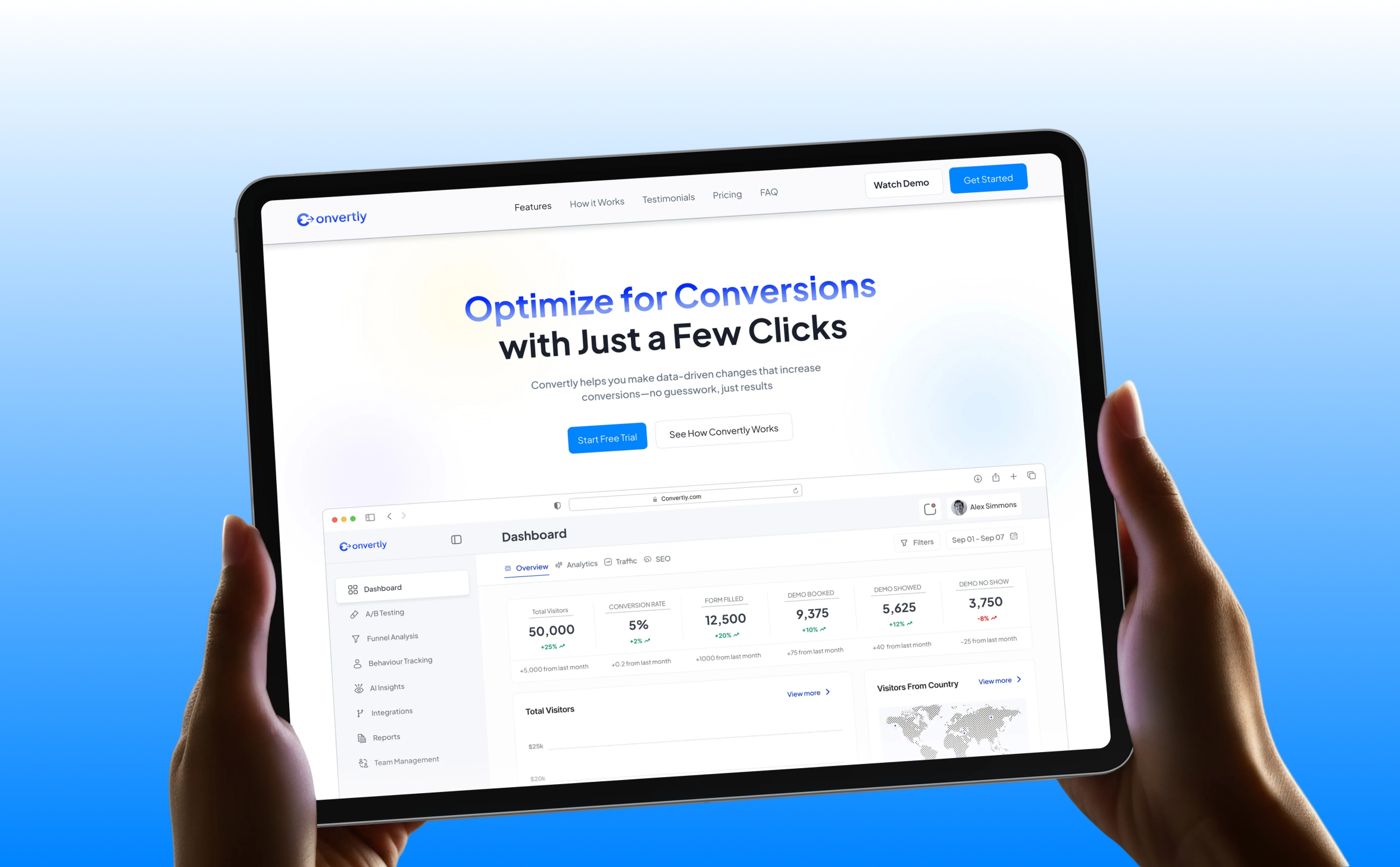 Convertly Case Study by Minute Creative