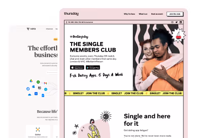 Showcase of websites and digital products designed by NWMN Design for startups and growing businesses.
