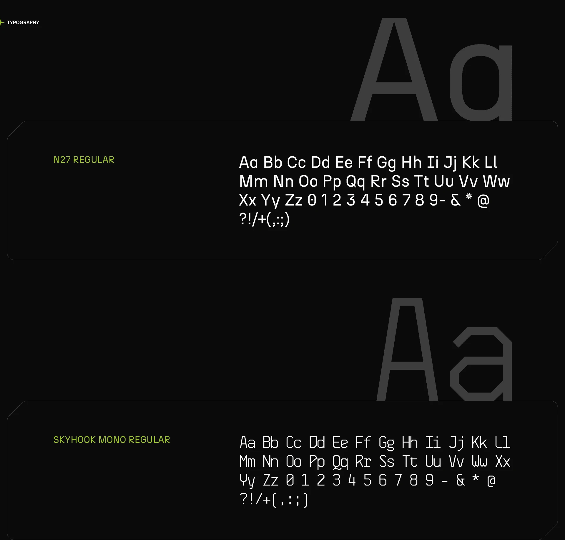 Sarmat Analytix brand typography