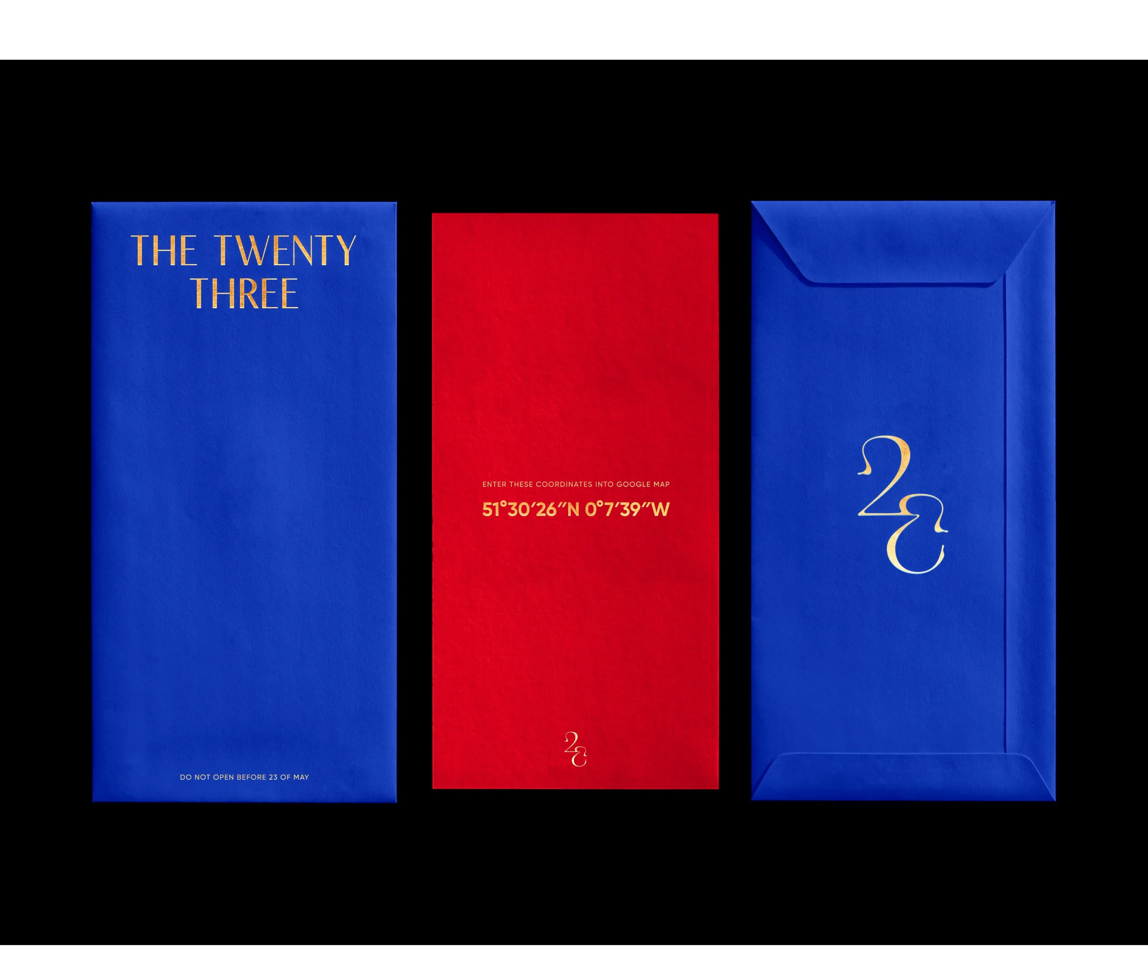 The 23 private members club branding