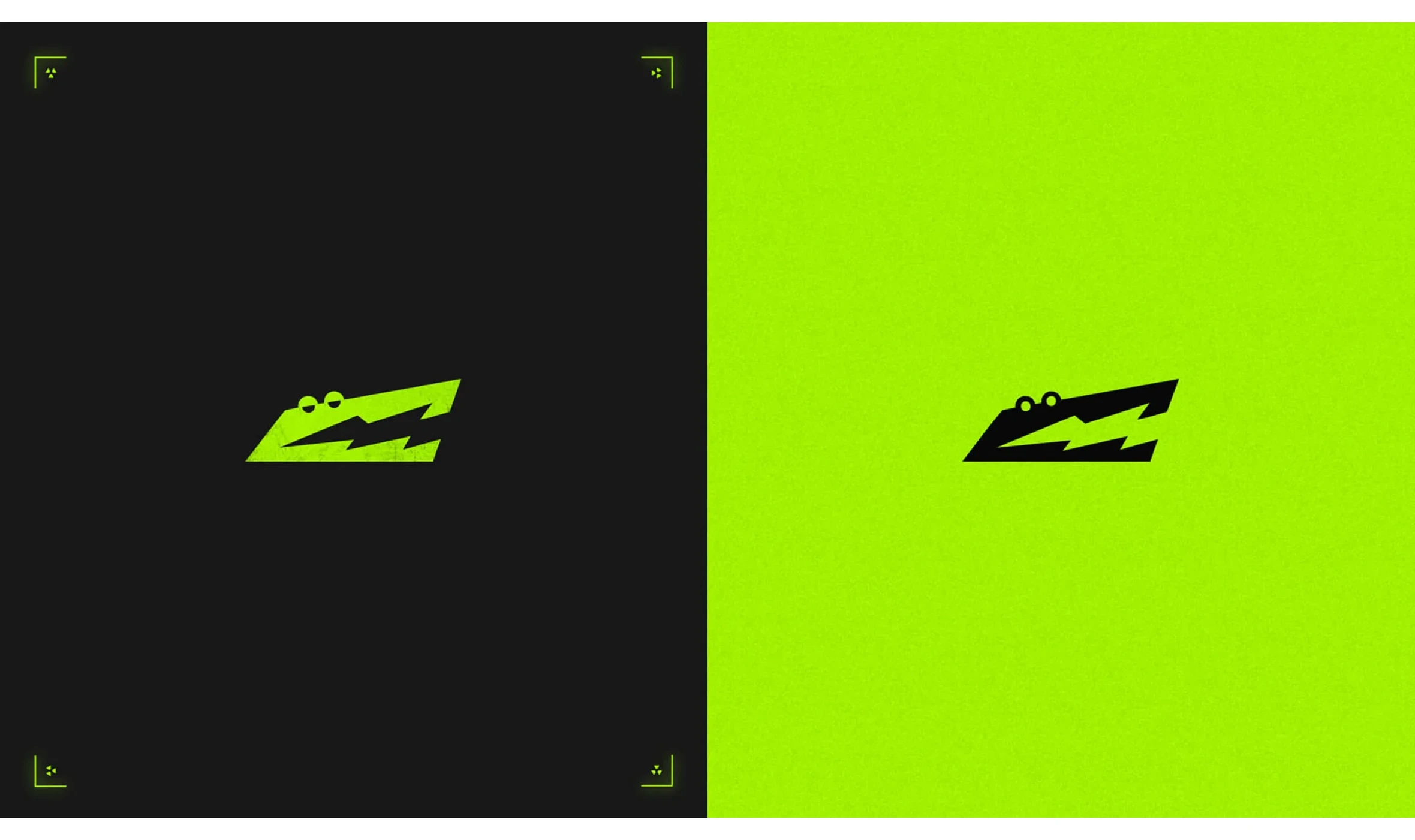 Radioactive Crocs Club custom pixel typography