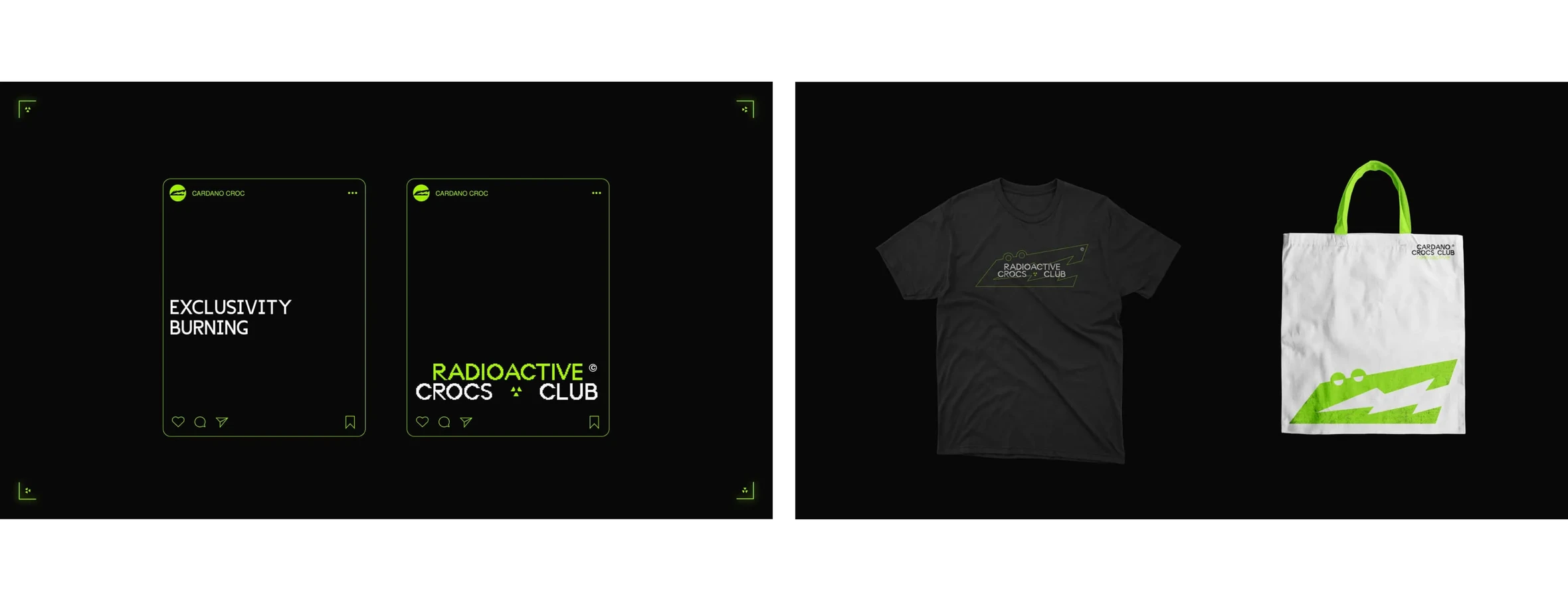 Radioactive Crocs Club wordmark