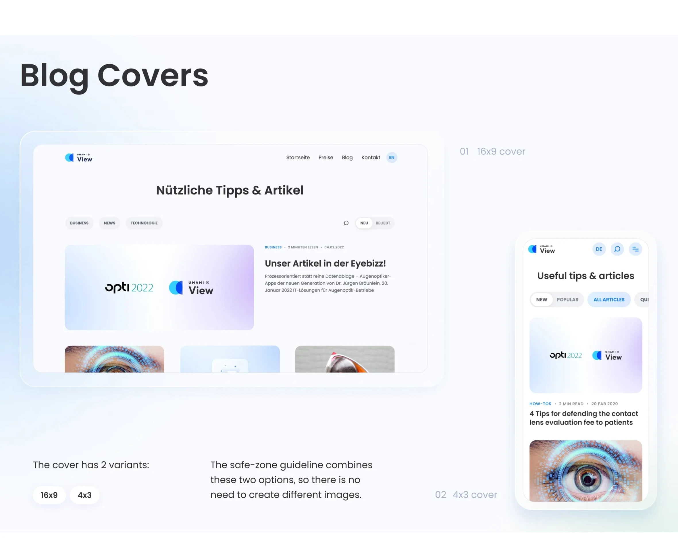 Umami View website pages for a SaaS platform