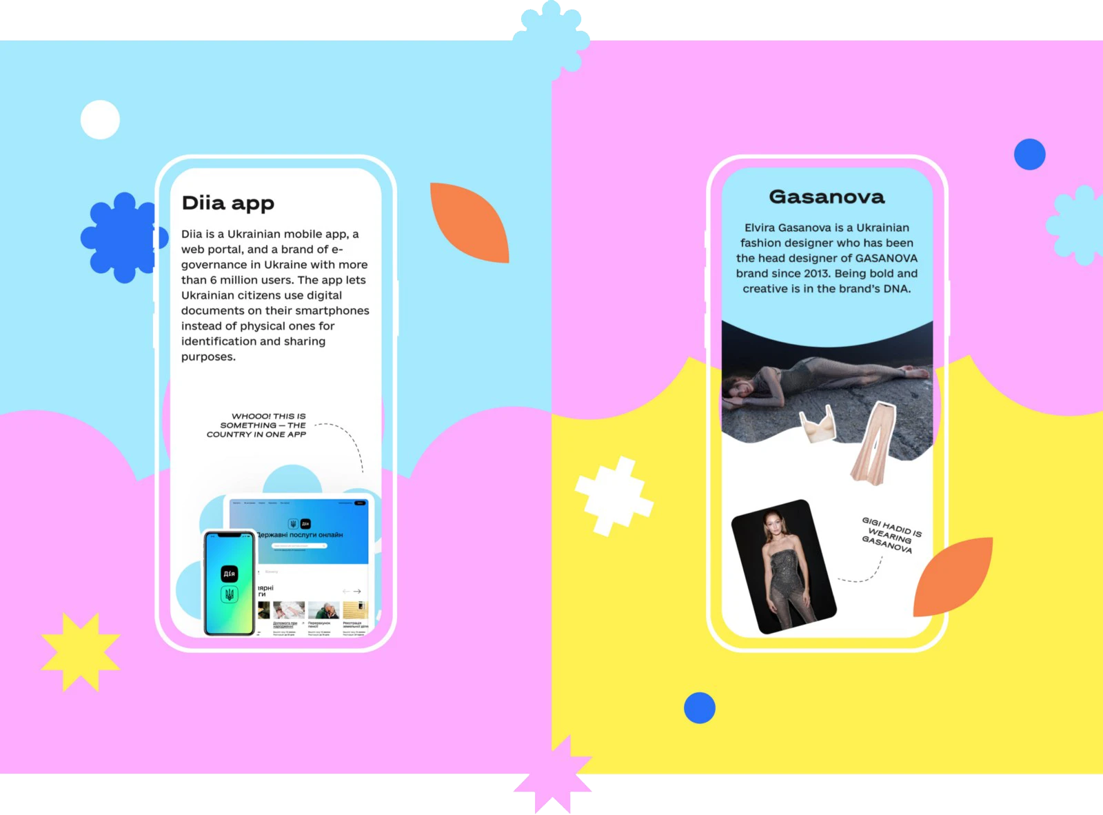 #30ua Business & IT section design
