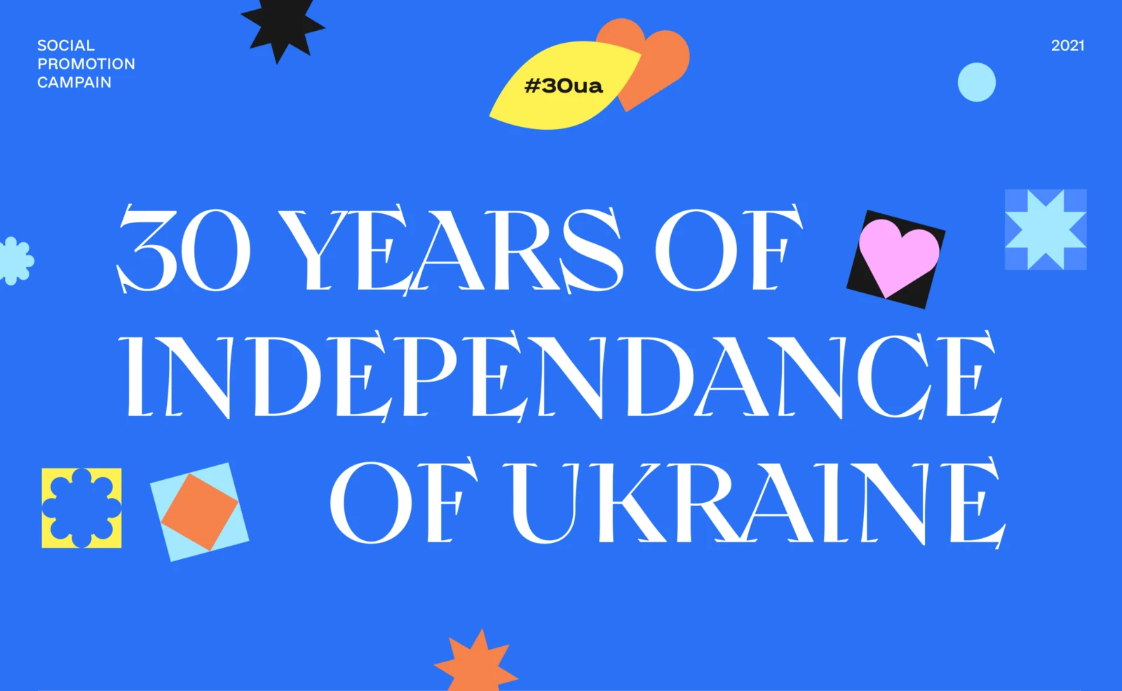 #30ua interactive promo website by Cosmos Studio