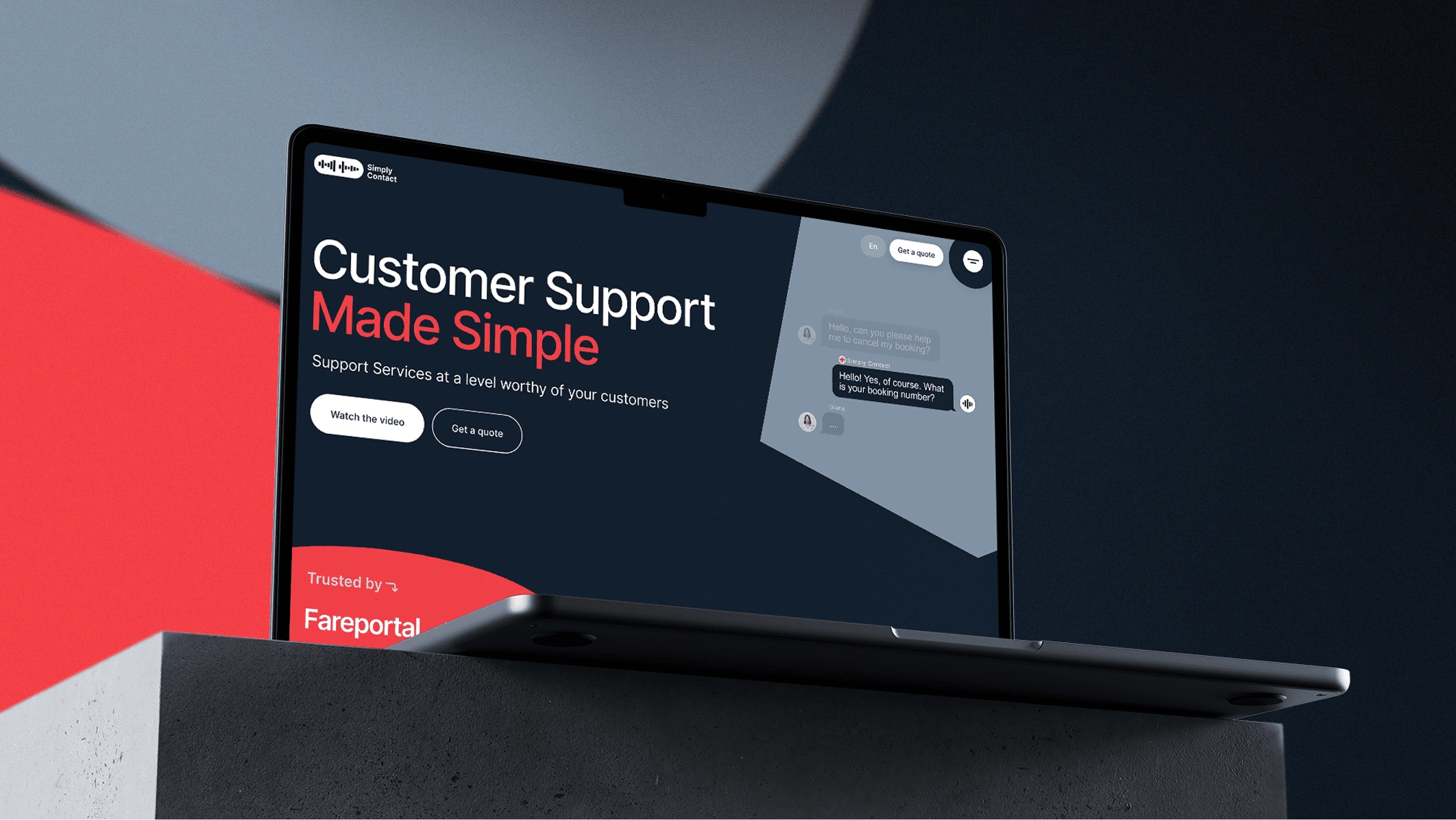 B2B corporate website design by Cosmos Studio