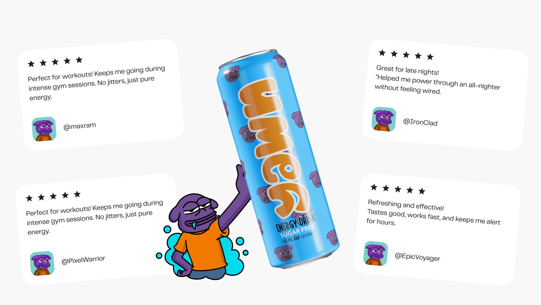 Yawn Energy drink reviews section