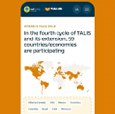 TALIS website – participating countries map