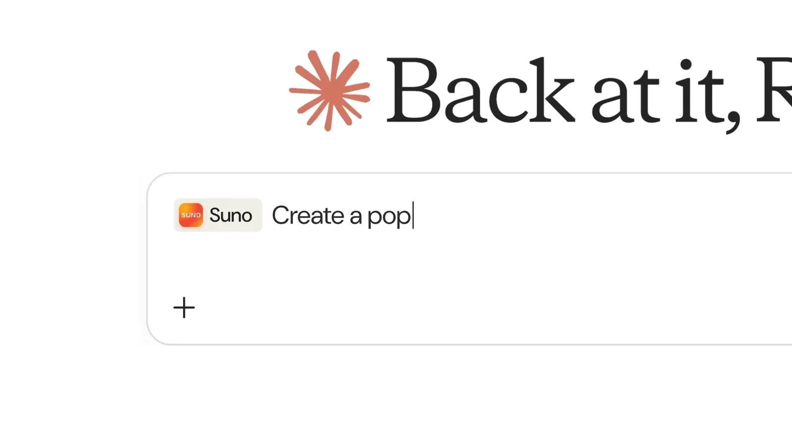 Suno MCP generating a song from inside an AI chat