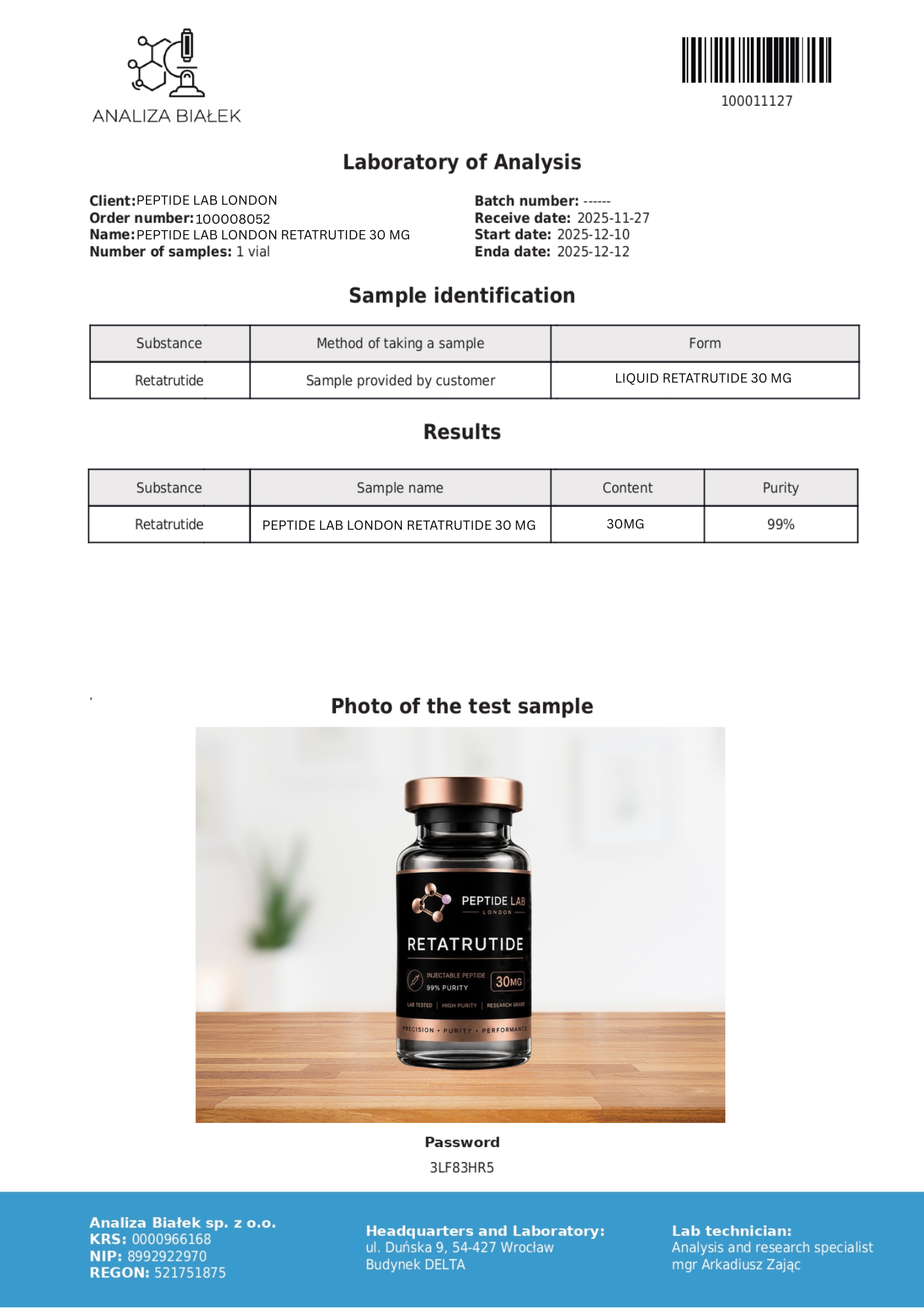 GIP / GLP-1 / Glucagon Triple Agonist