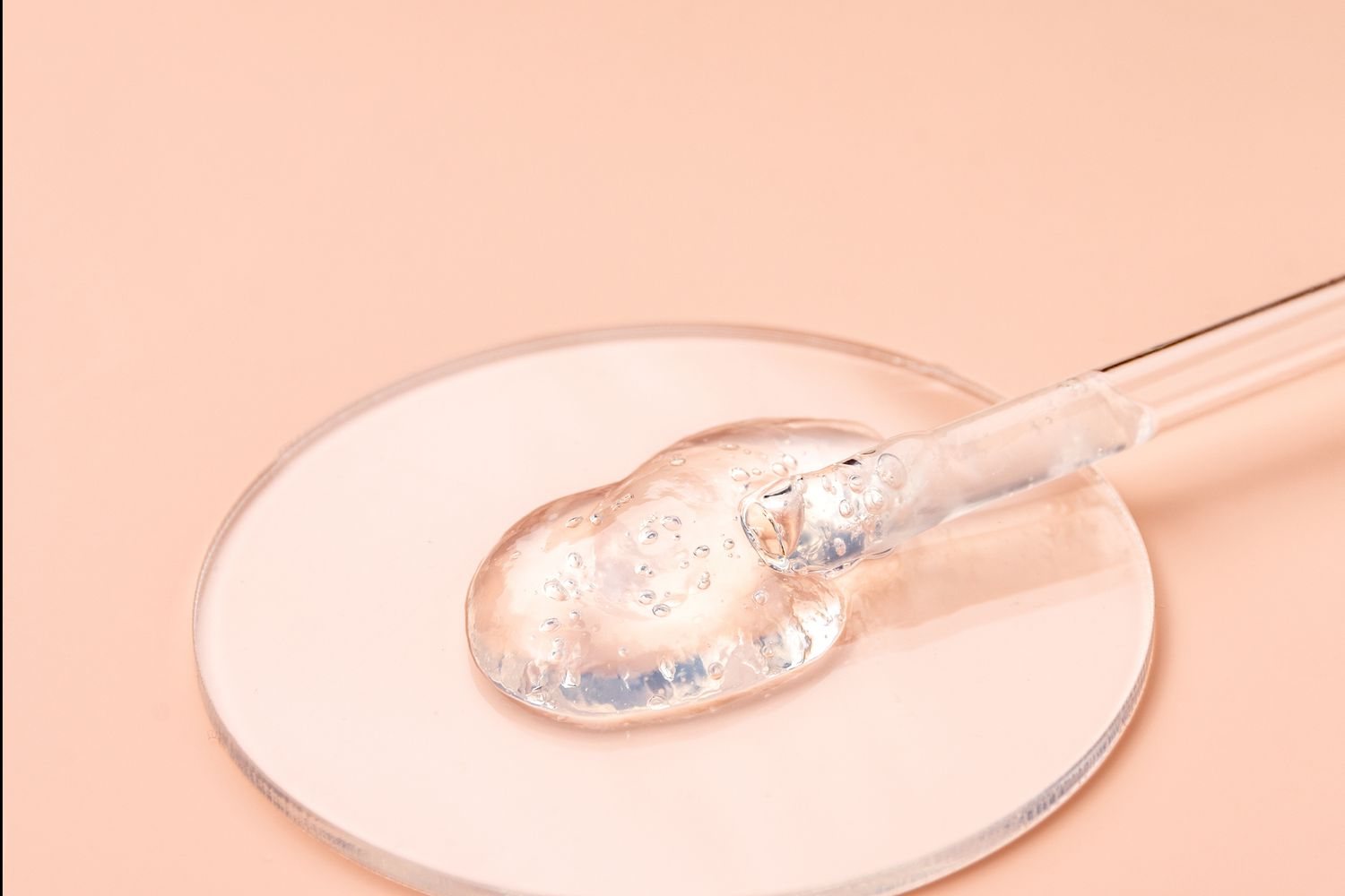 Laboratory sample on a dish being drawn with a pipette, the kind of testing a peptide supplier should document
