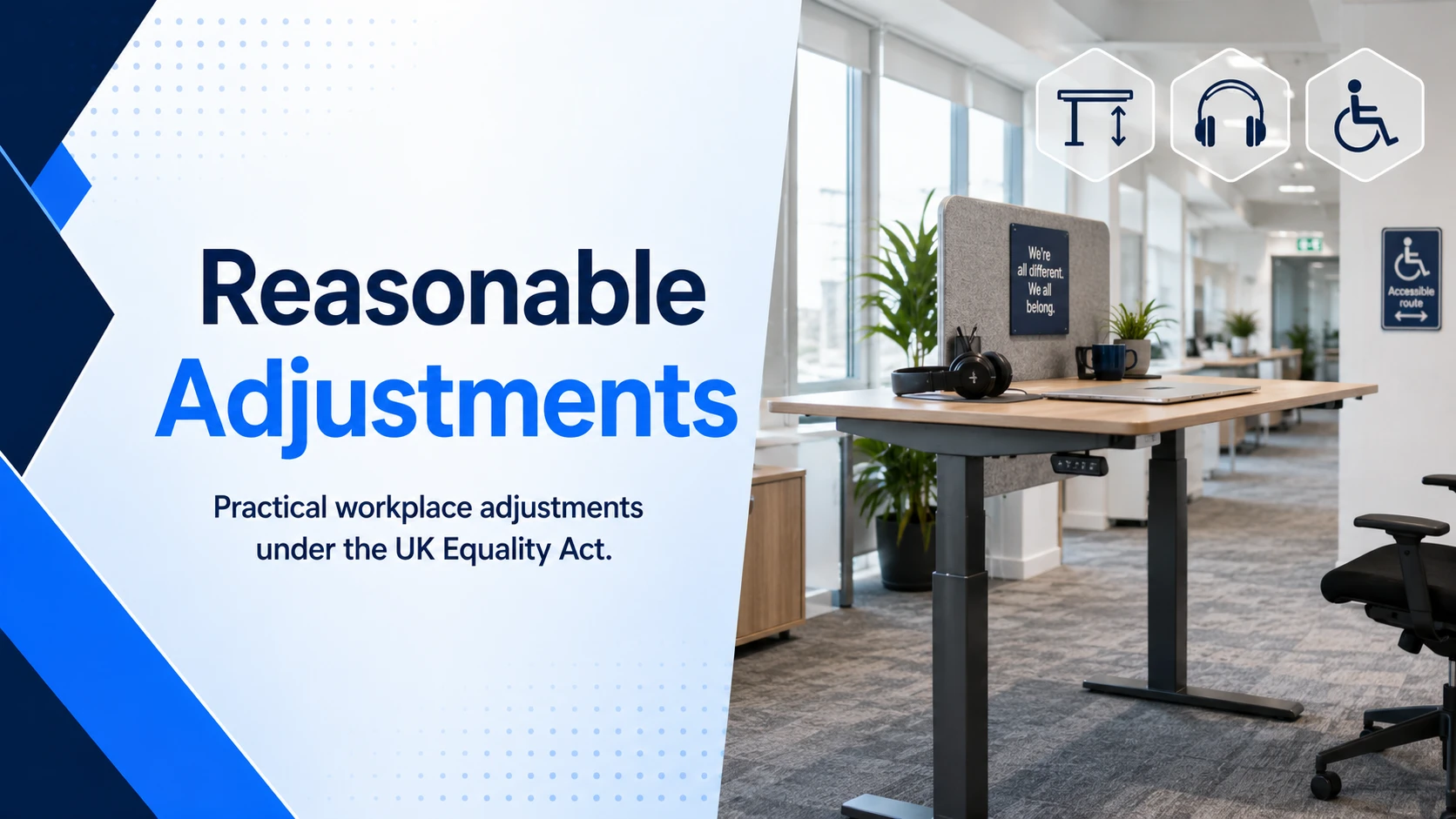 Reasonable Adjustments hero banner