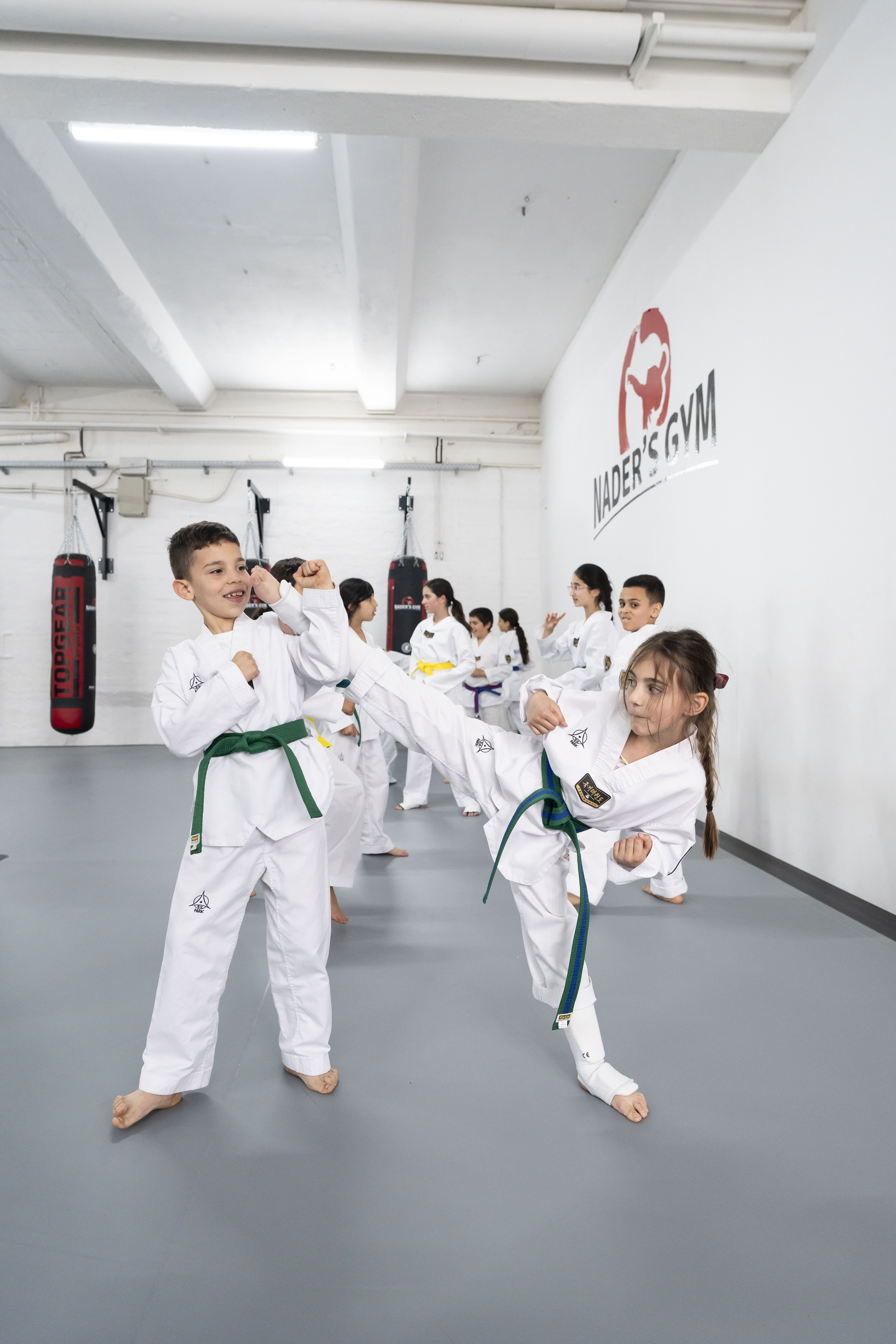 Taekwondo Training für Fortgeschrittene bei Nader's Gym Hamburg