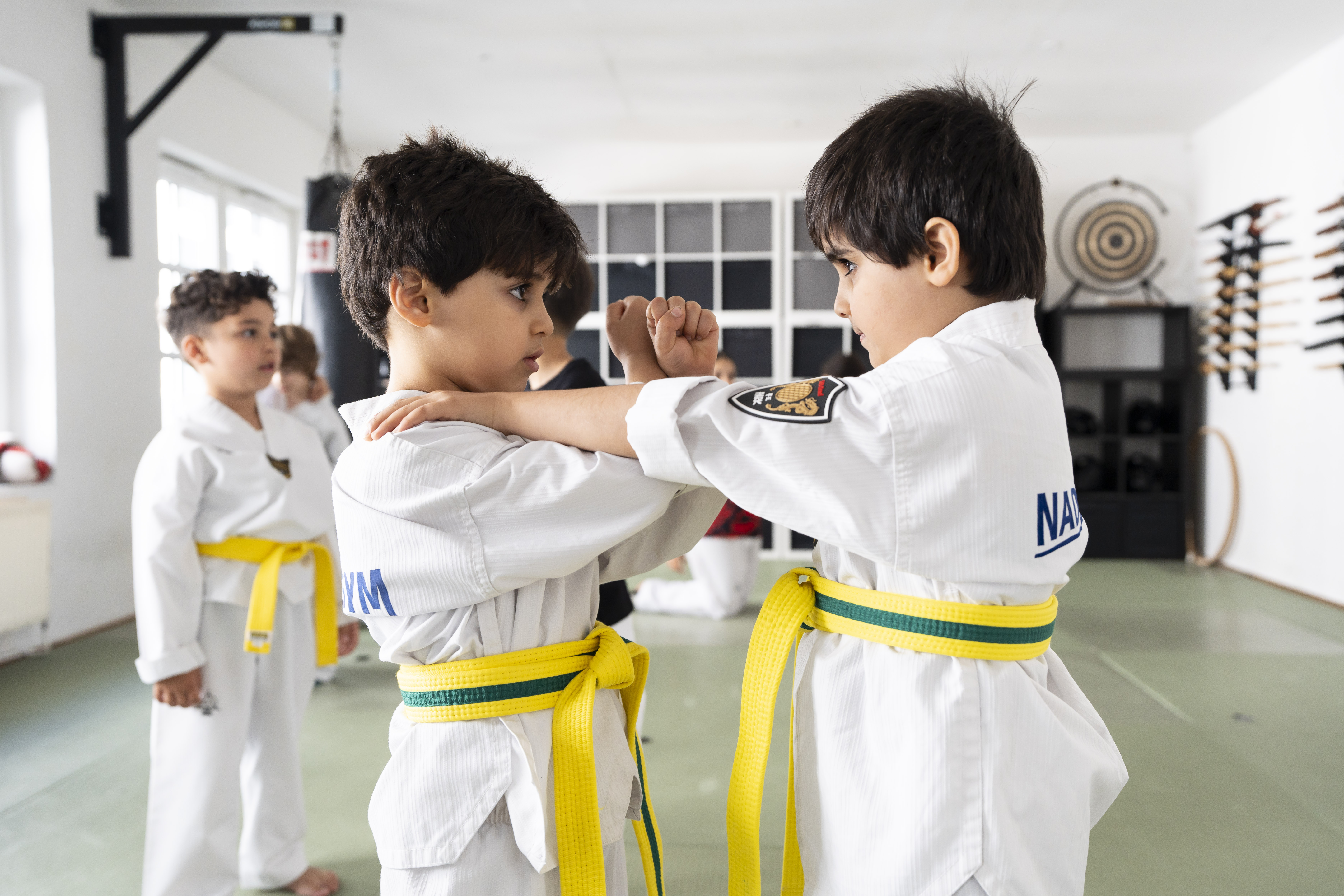 Respekt und Fairness im Kindertraining bei Nader's Gym Hamburg