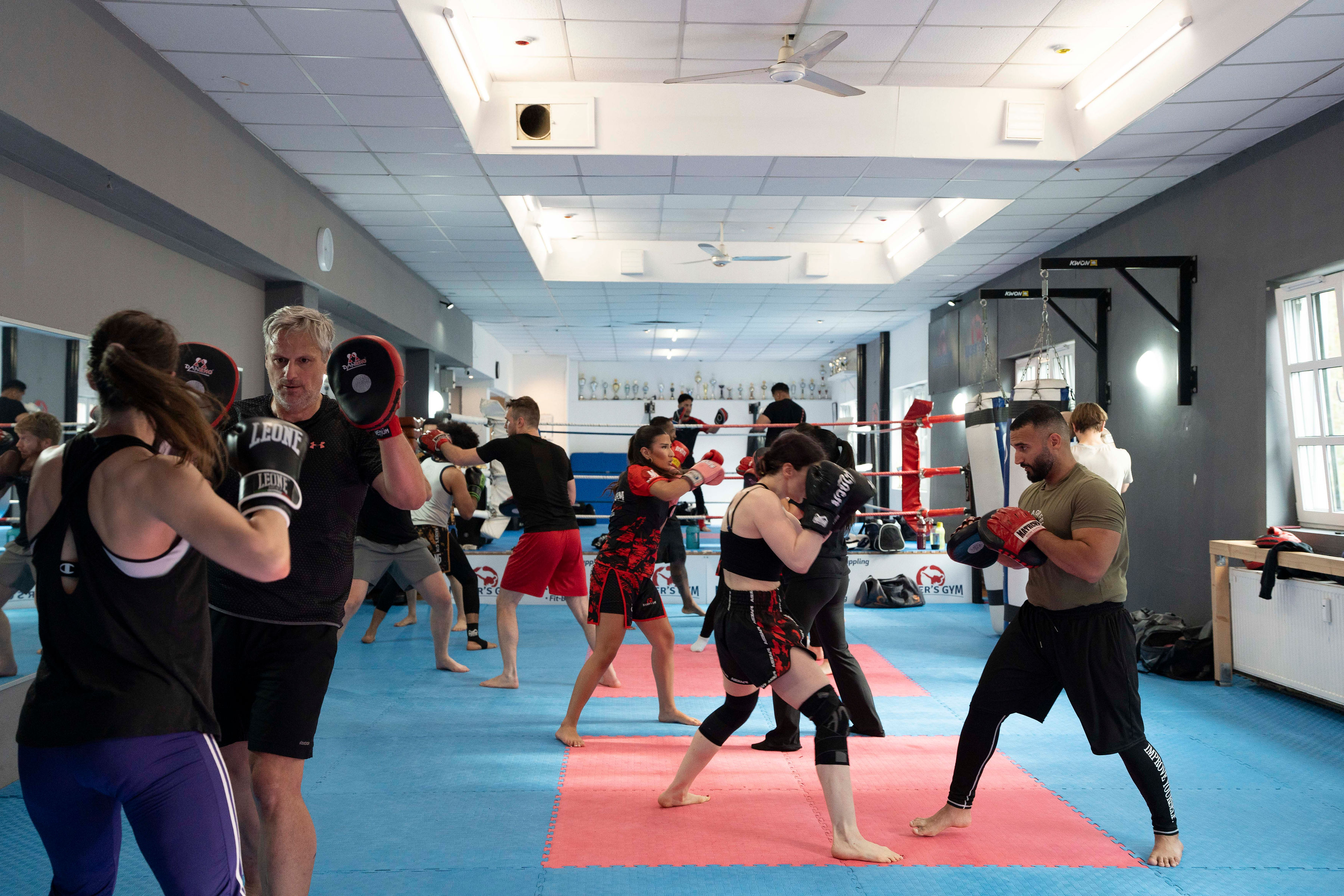 Training bei Nader's Gym Hamburg