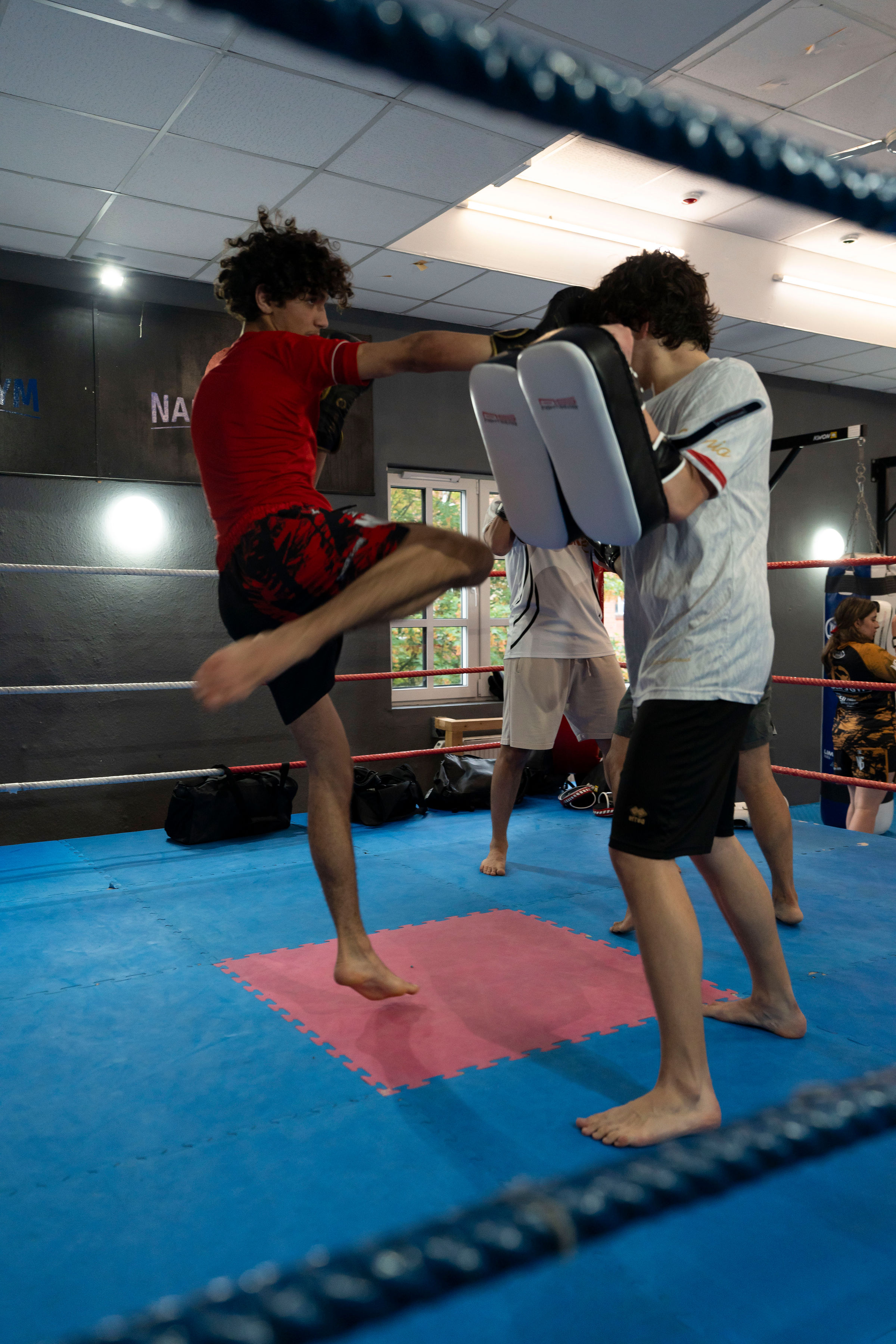 Thaiboxen Ausdauertraining bei Nader's Gym Hamburg